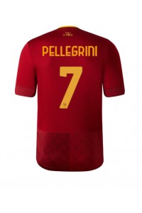 AS Roma Lorenzo Pellegrini #7 Voetbaltruitje Thuis tenue 2022-23 Korte Mouw